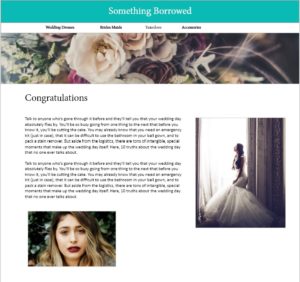 Something Borrowed Home Page